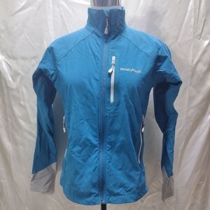 Mont-Bell Women's Crag Jacket S Outdoor Waterproof Windbreaker Teal